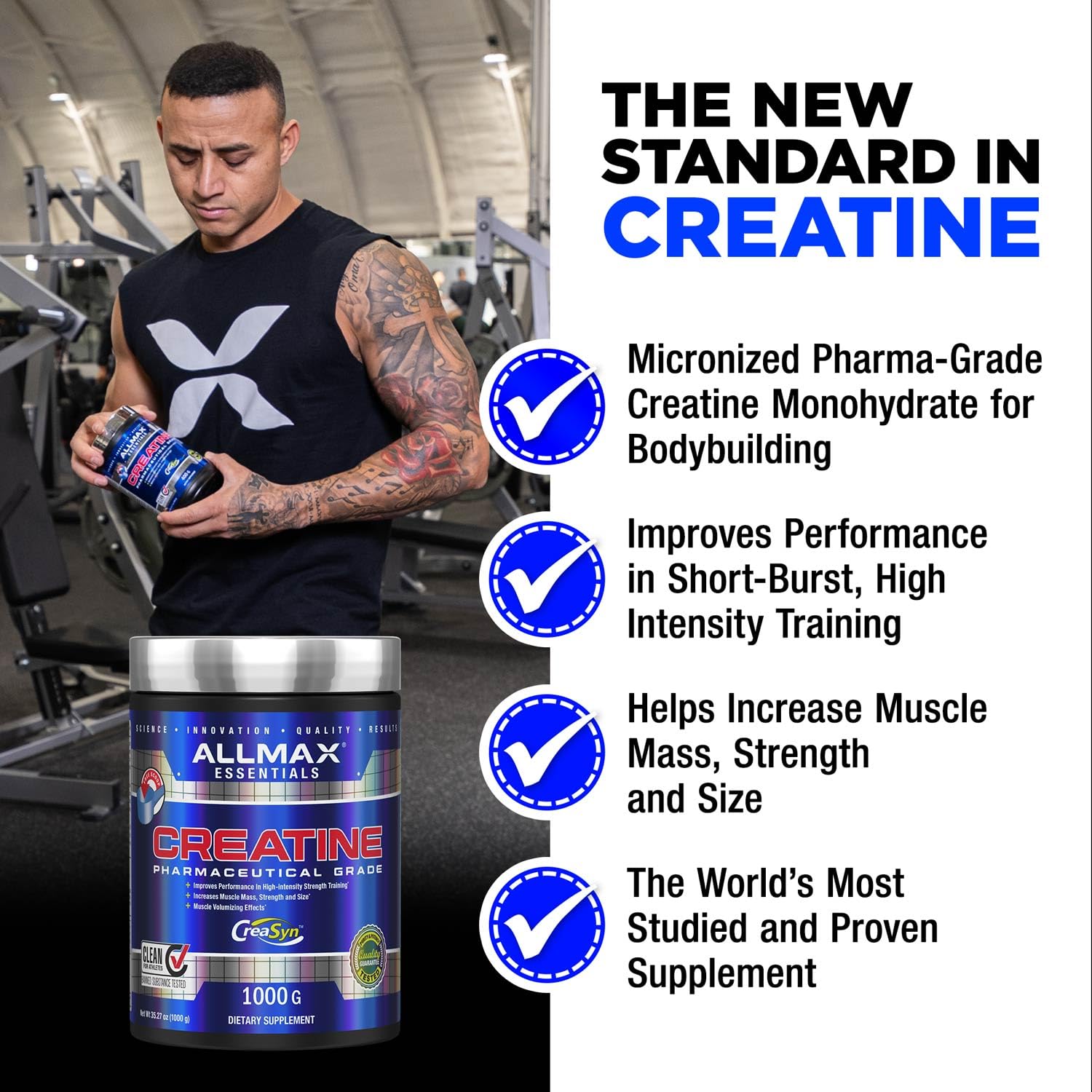 Powder pouring into a shaker hints at convenient pre-workout supplementation for training.
