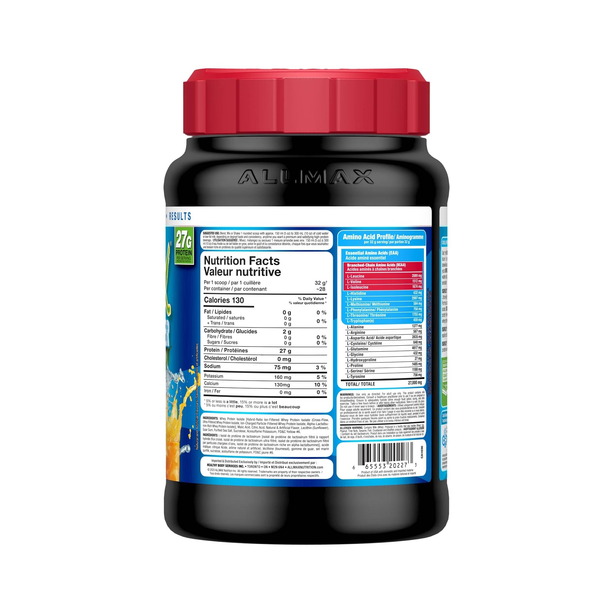 AllMAX ISOFLEX Chiller shaker demonstrates smooth blend without lumps
