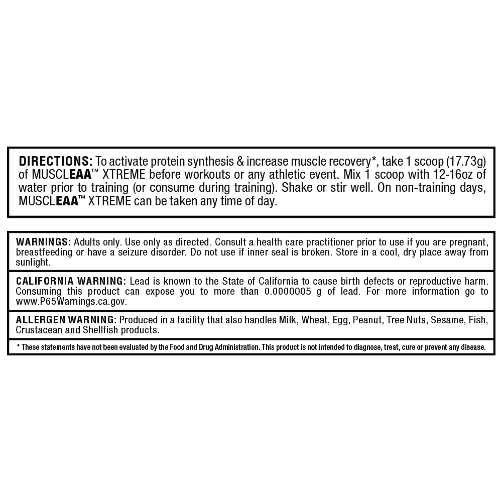 Allmax MuscleAA Xtreme nootropics focus with Lion's Mane and Alpha-GPC for mental clarity