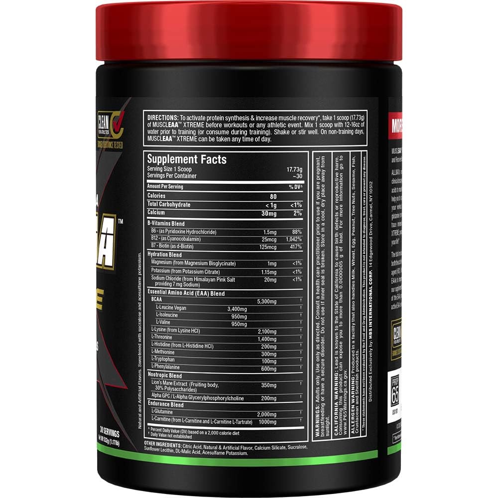 Allmax MuscleAA Xtreme serving scoop close-up for precise dosing during training
