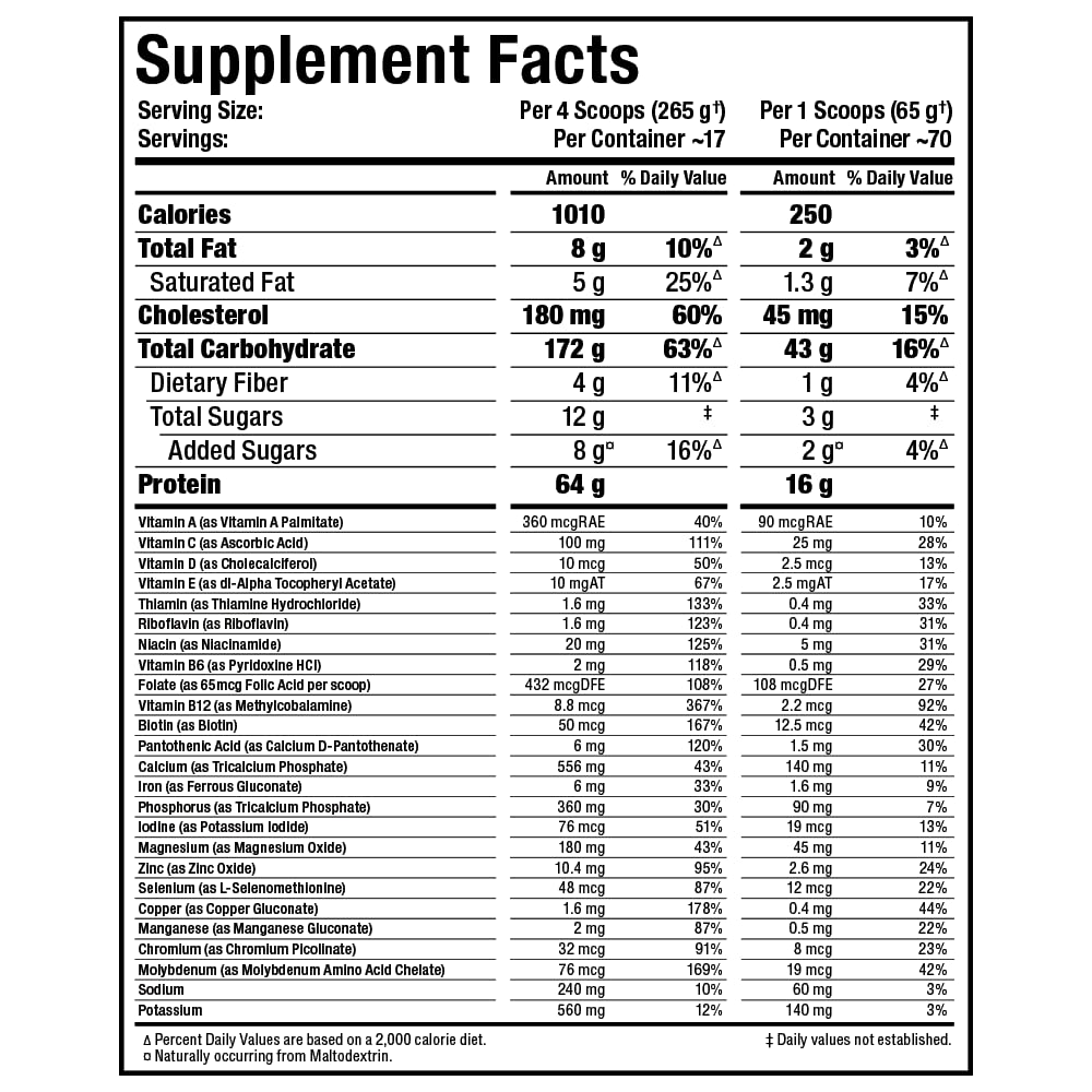 Allmax QuickMass chocolate shake in glass showcases creamy post-workout recovery