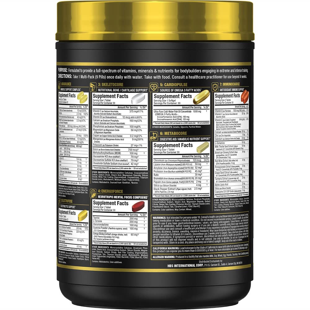 AllMax Vitastack athlete during workout suggests performance support