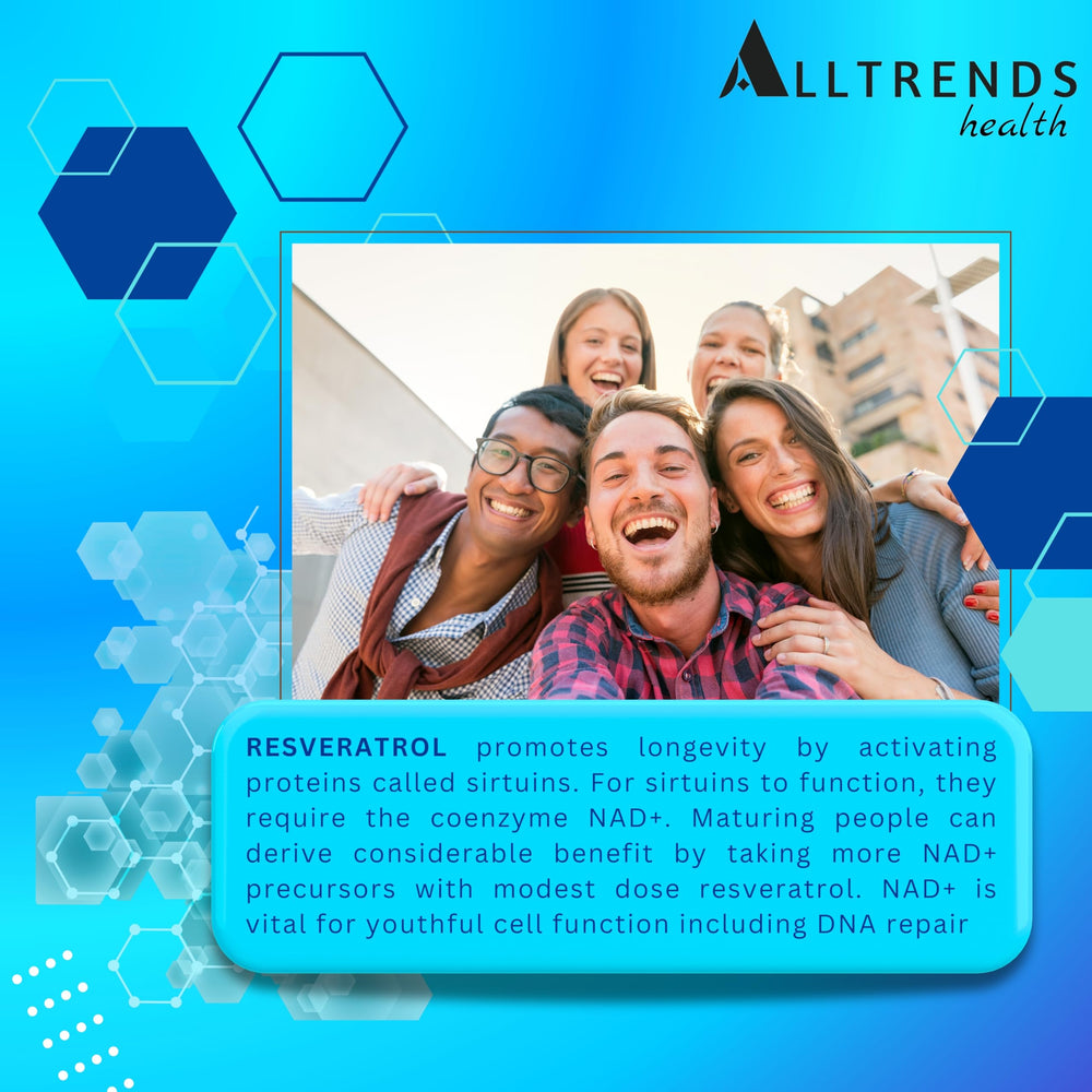 AllTrends Health label detail emphasizing quality controls and non-GMO preparation.