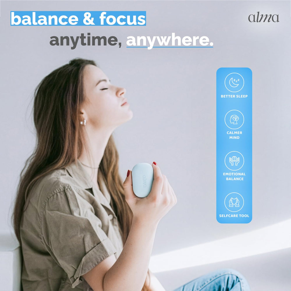 ALMAWAVE SENSE EMDR tappers include a free protocol book for guidance