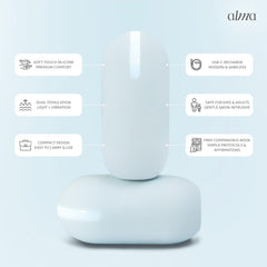 ALMAWAVE SENSE EMDR tappers featuring soft silicone grip for comfortable use