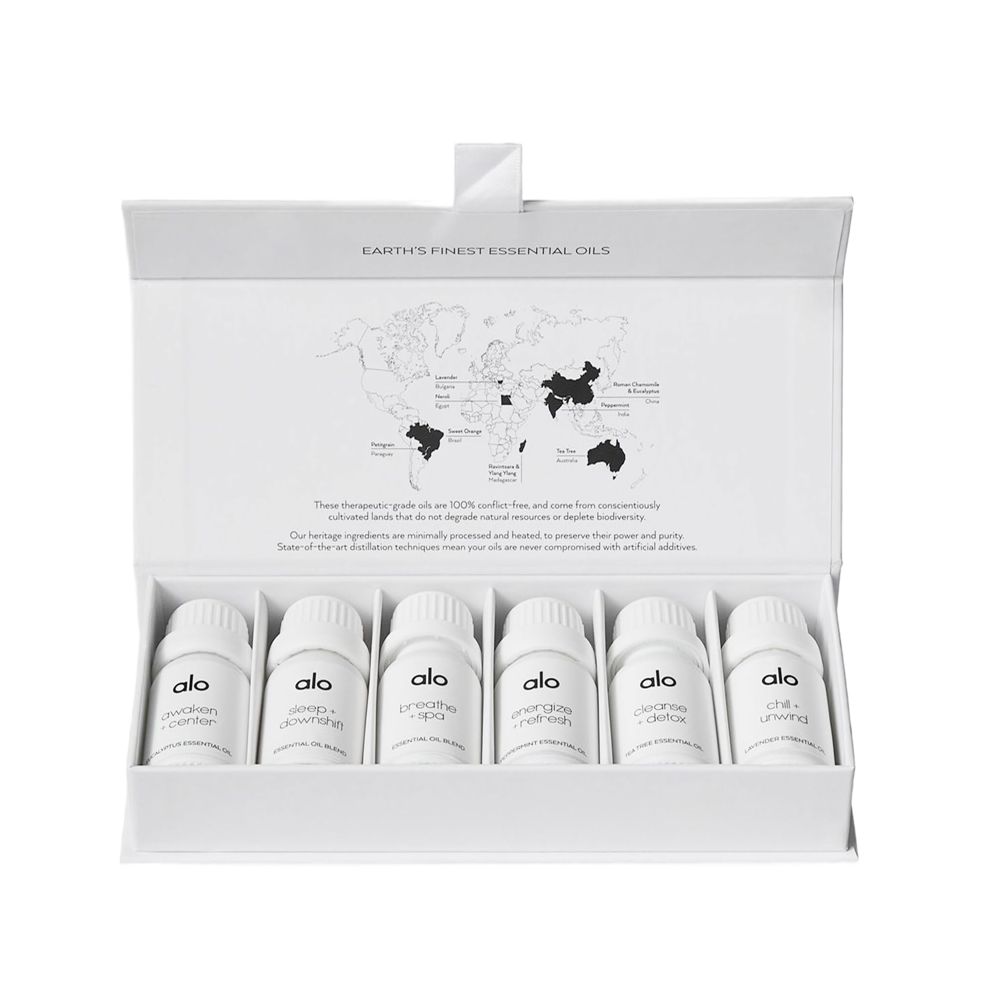 ALO Essential Oil Collection boxed set for mindful gifting and daily self-care moments