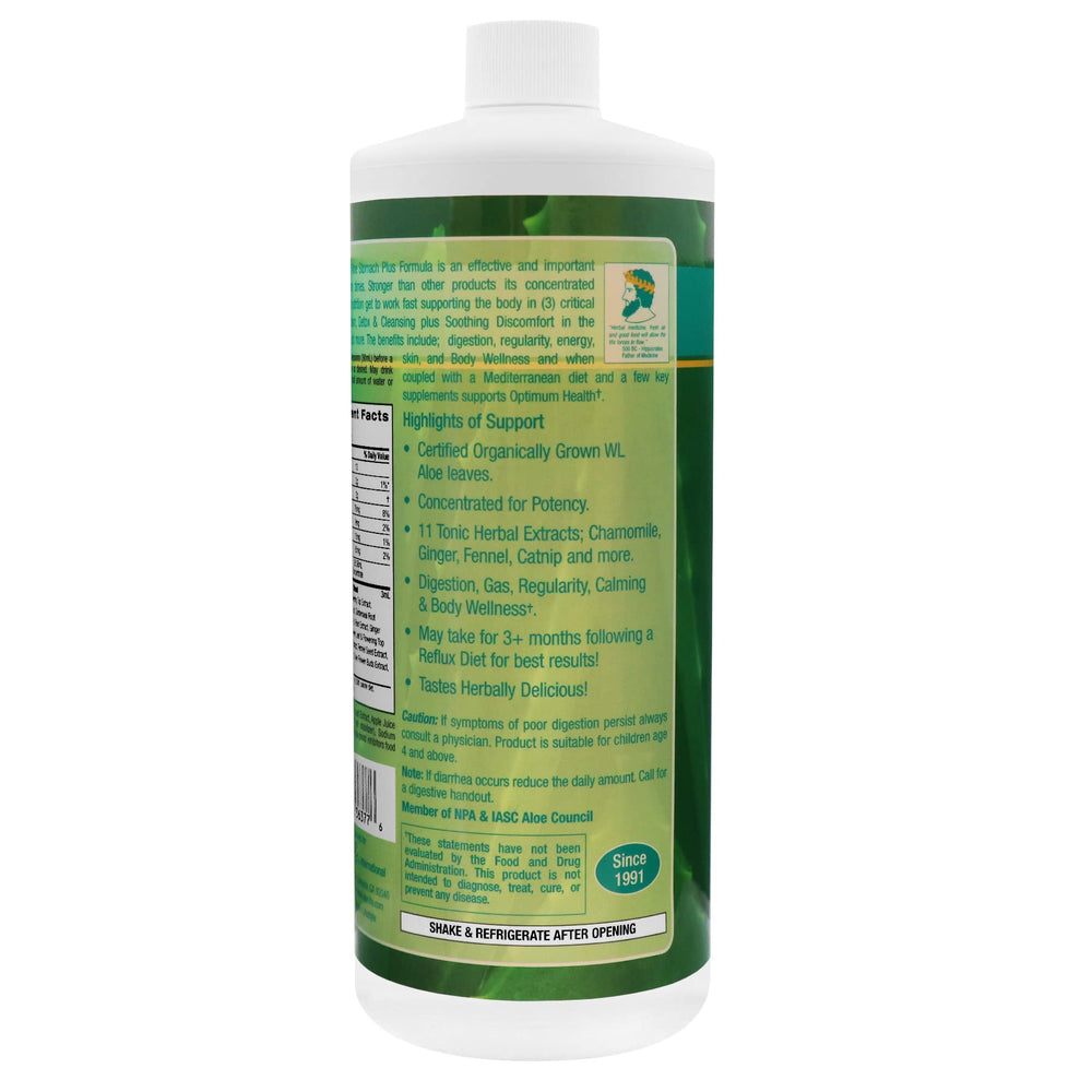 Aloe Life Stomach Plus dosing cup for easy 1 oz servings