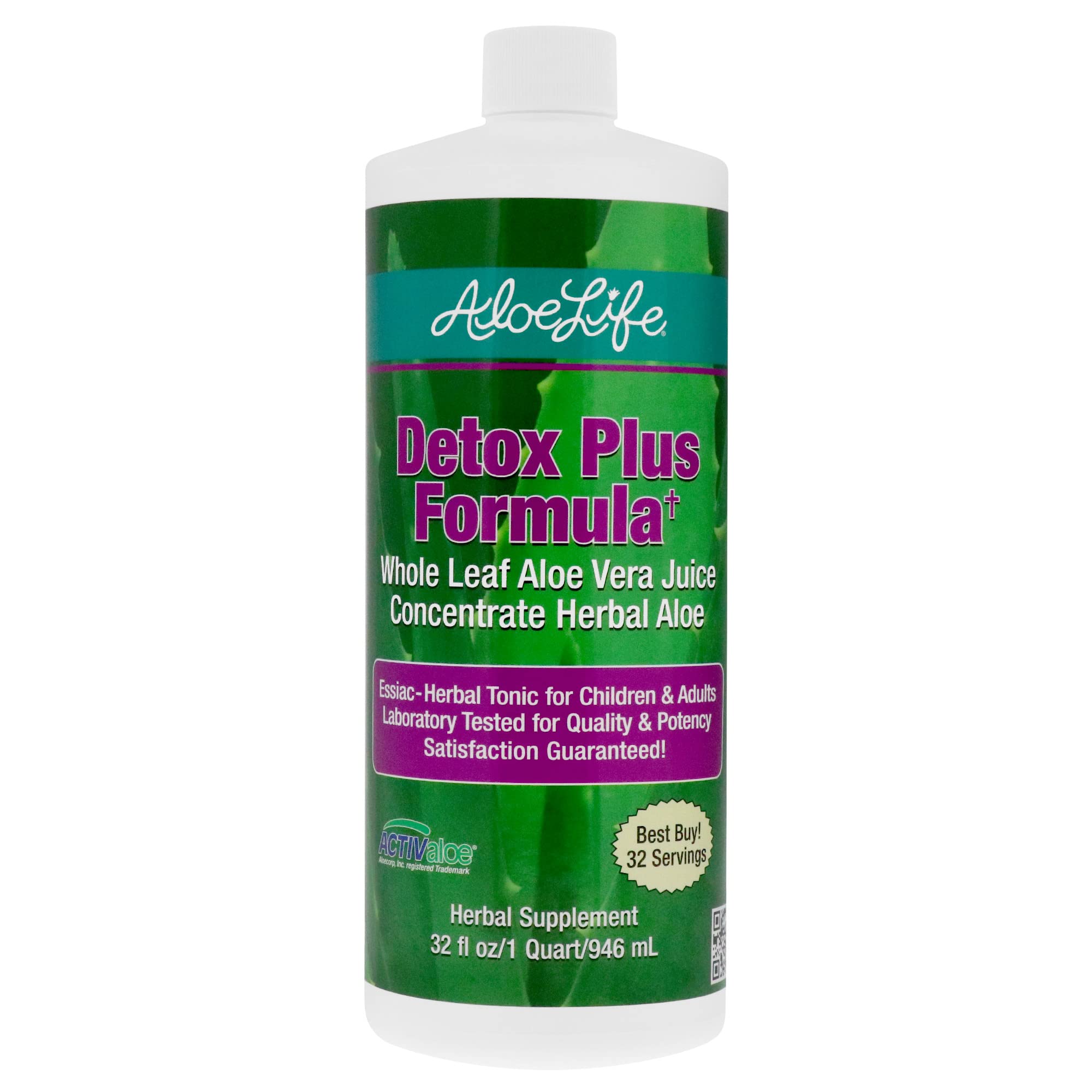 Aloe Life Detox Plus bottle for daily wellness rituals.