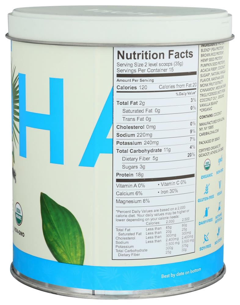 ALOHA packaging highlights organic, gluten-free, non-GMO features for mindful shoppers