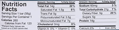 ALOHA ingredients and texture highlight plant-based protein in vanilla almond crunch.