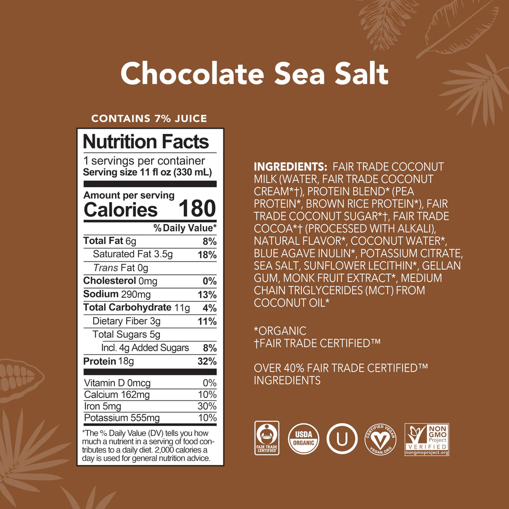 ALOHA vanilla protein drink with creamy texture for everyday hydration.