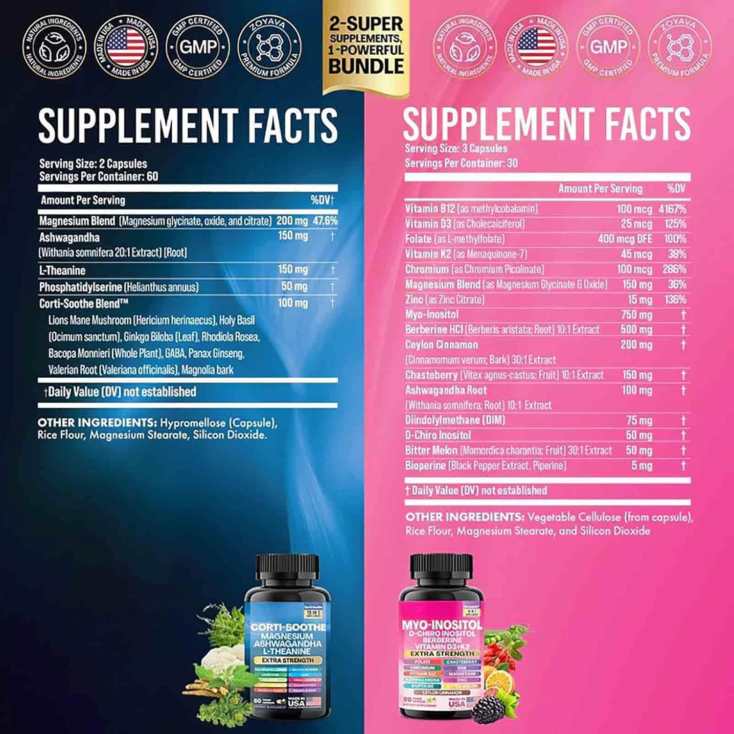 ALongDeng Soothe-Smooth capsules close up promotes relaxation and better sleep