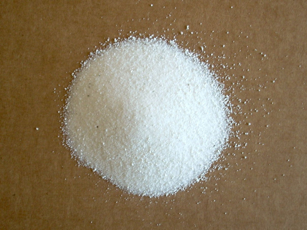 Alpha Chemicals Potassium Sulfate 1lb bag sealed, ready for storage.