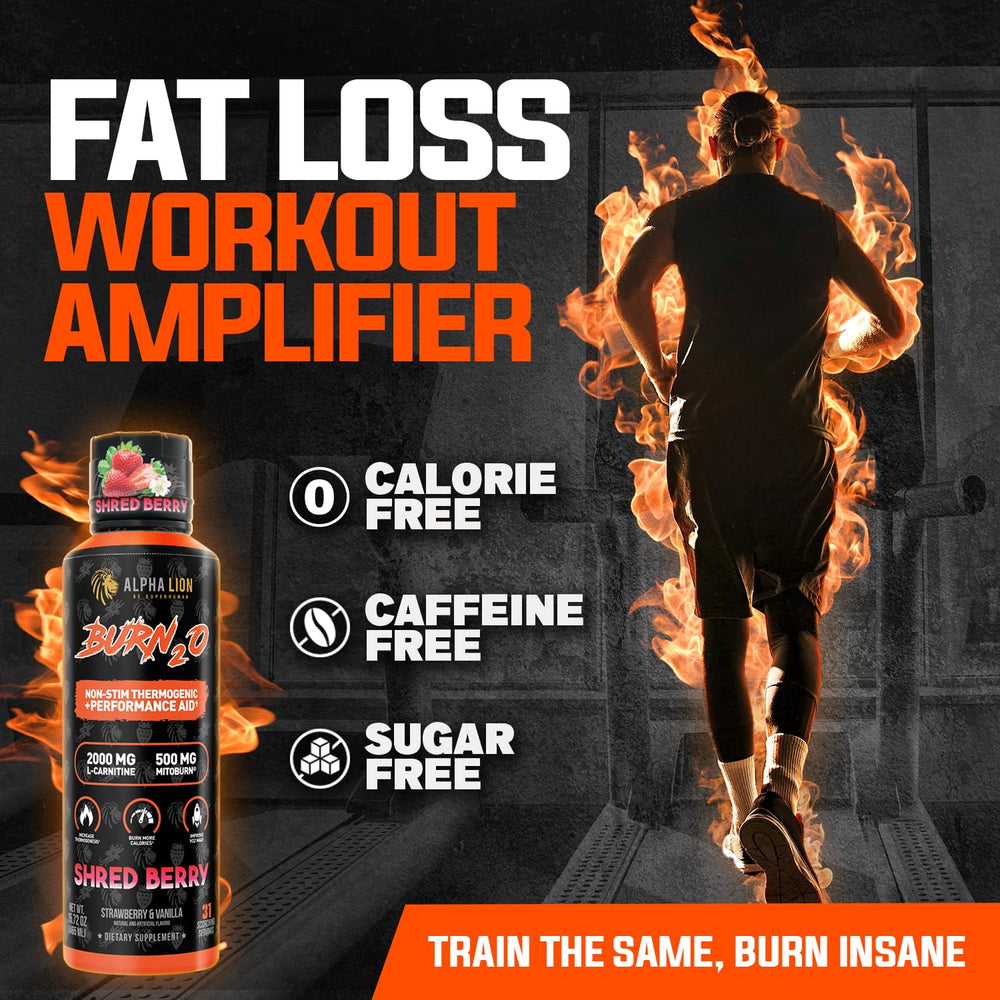 Grapezilla flavor Burn2O shown as a tasty pre-workout option.
