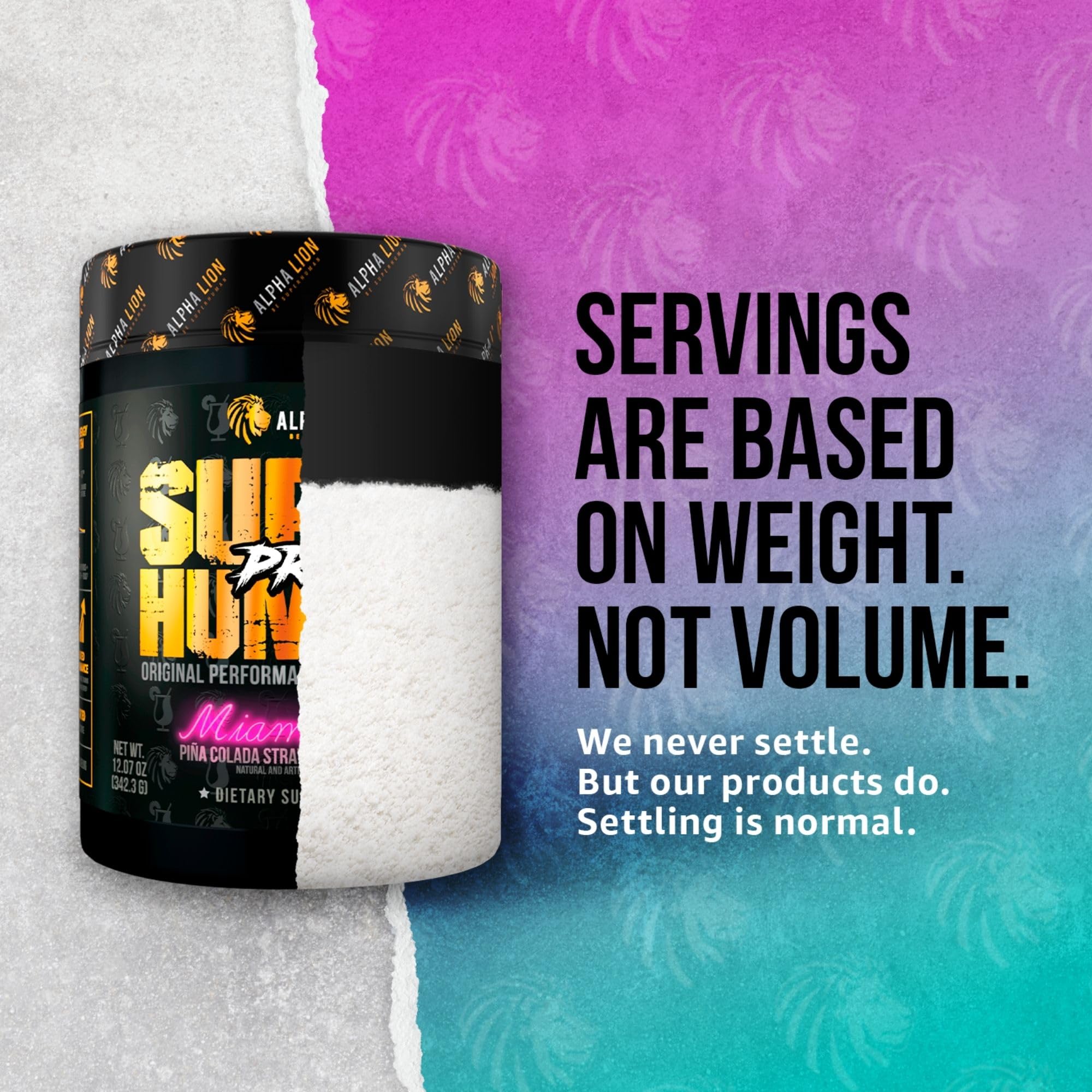 ALPHA LION citrulline supports pump and nitric oxide production.