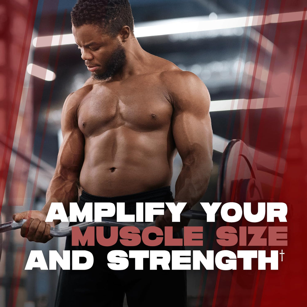 ALPHA LION Creatine Monohydrate Powder mixed in shake for post-workout fuel.