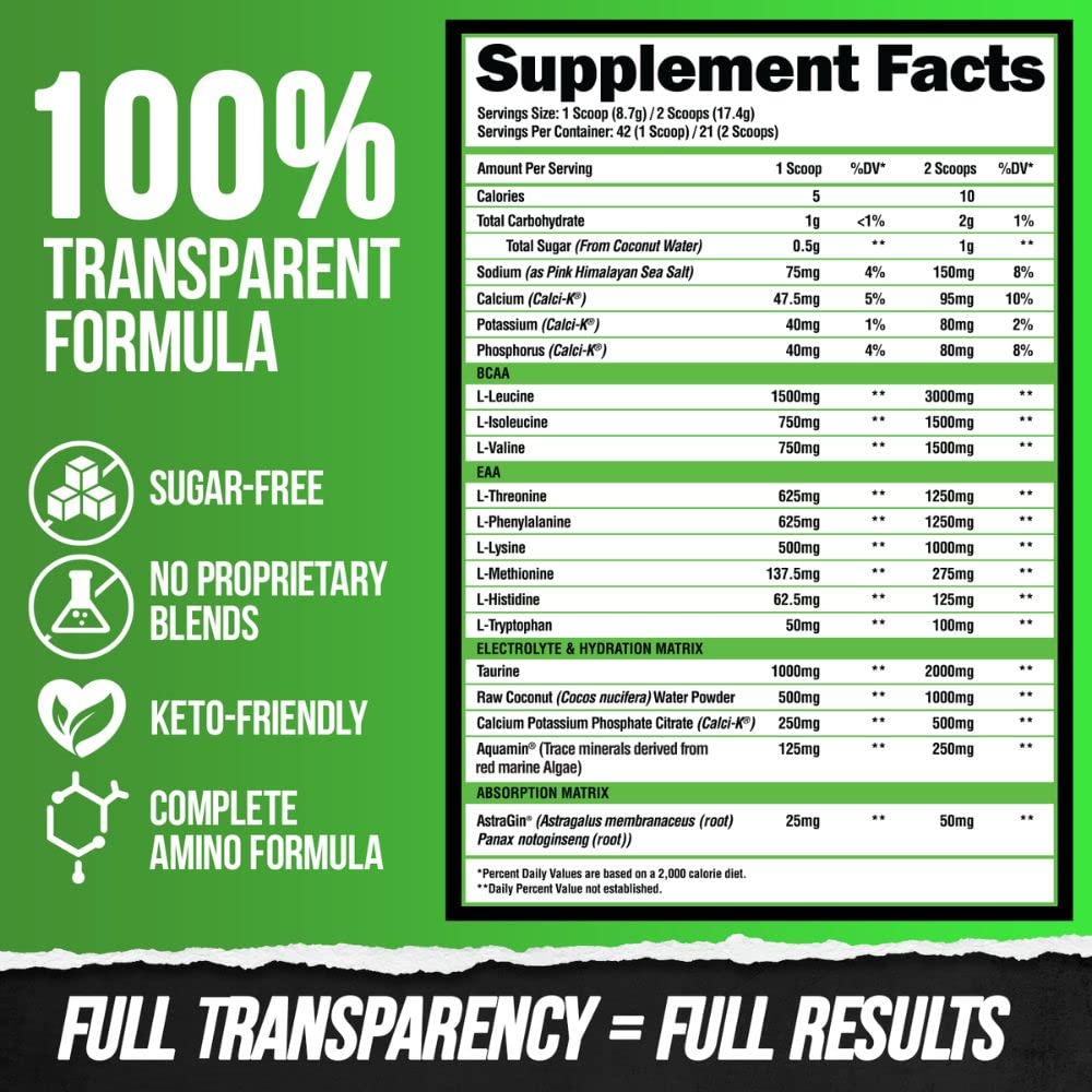 ALPHA LION Intra during-workout drink helps sustain energy and endurance