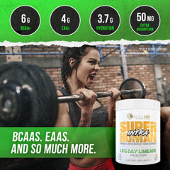 ALPHA LION Intra ingredient label emphasizes transparency and patented blends