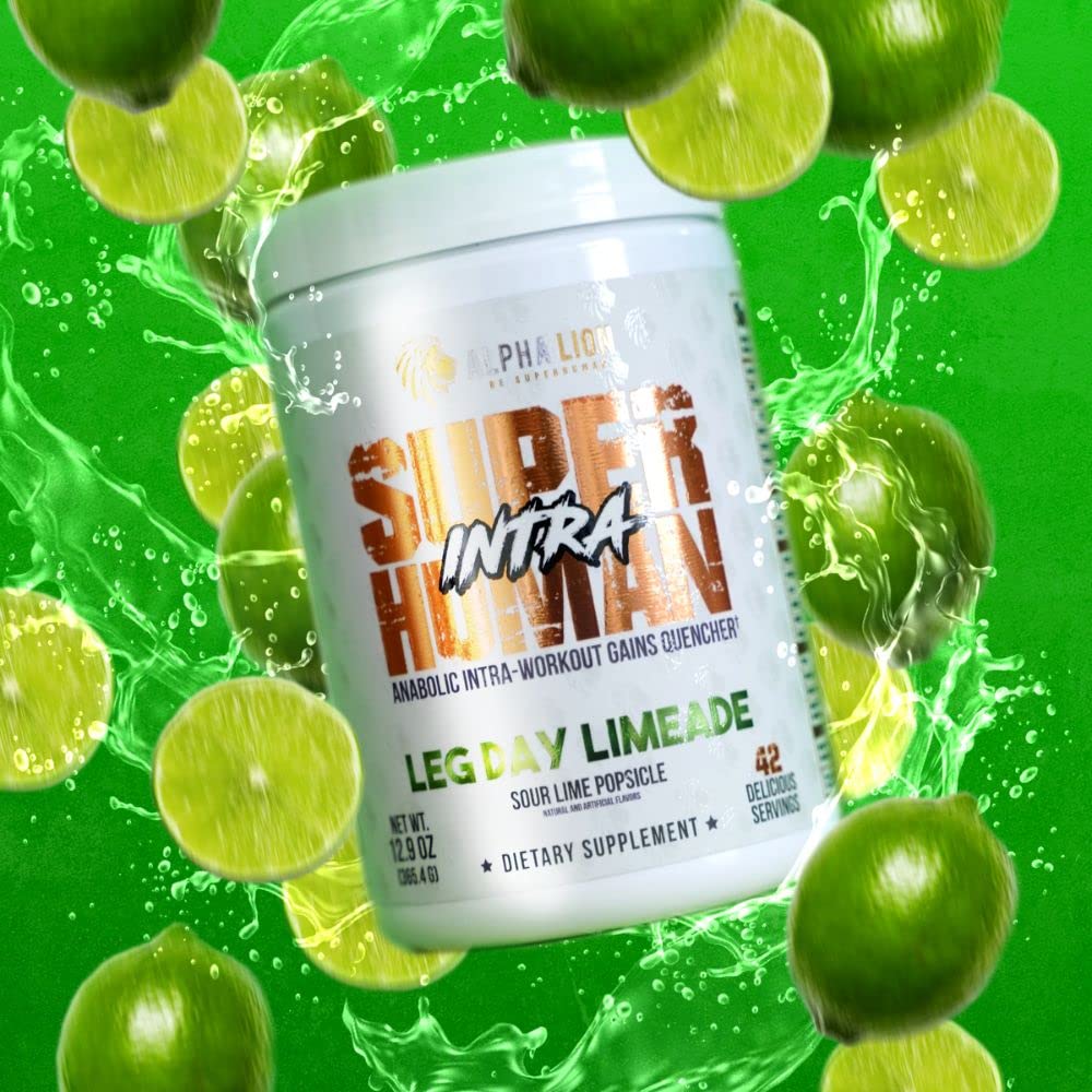 ALPHA LION Intra lime powder detail highlights refreshing citrus taste