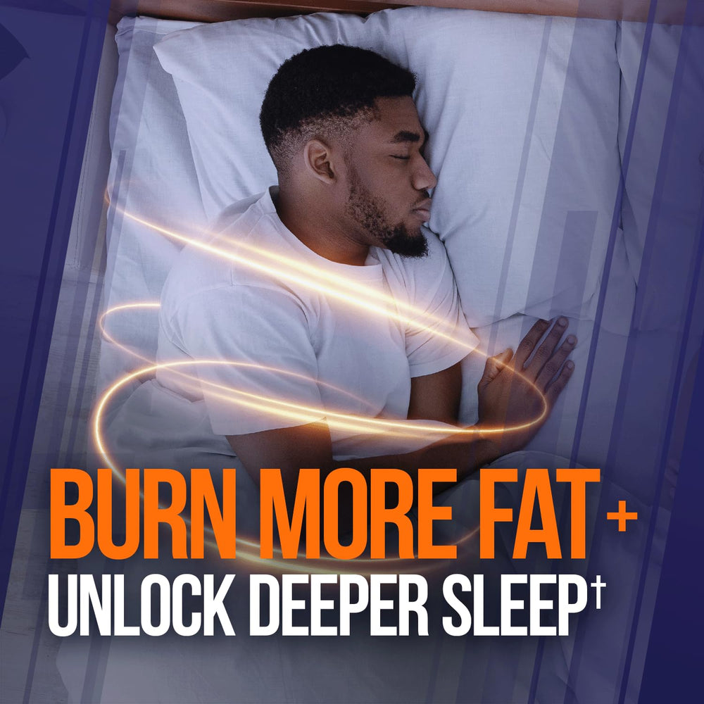 Alpha Lion Night Burn capsules close-up for easy nightly intake
