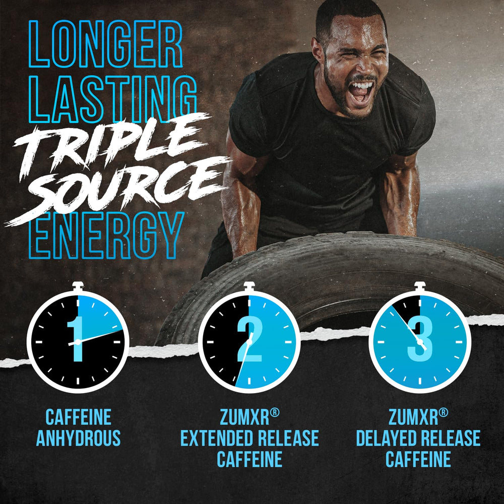ALPHA LION Superhuman Burn athlete powering through a workout.