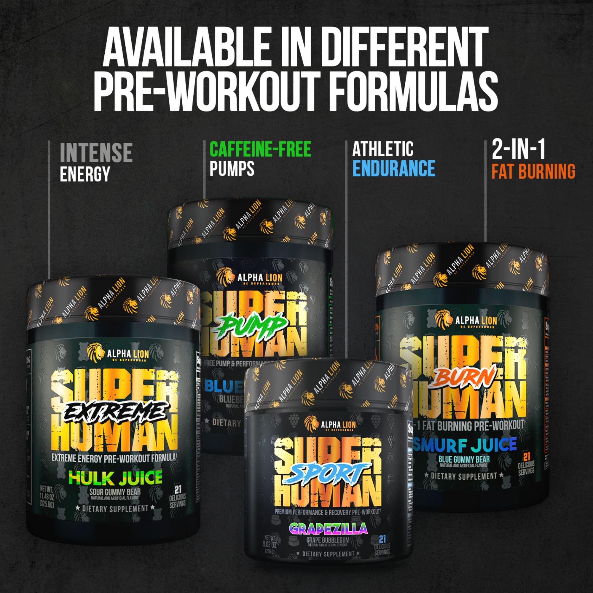 ALPHA LION Superhuman Pre-Workout flavor muscle melon promises refreshingly tasty energy boost.