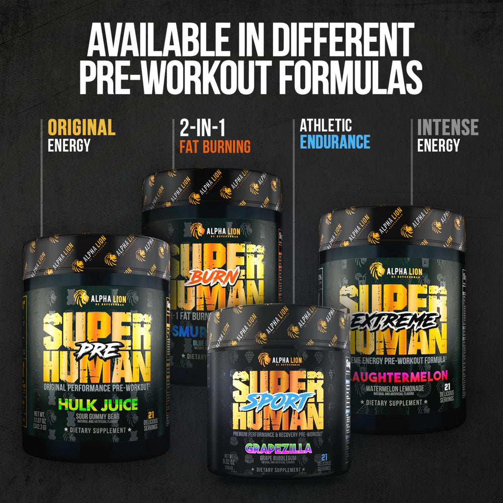 ALPHA LION Superhuman Pump serving count on box highlights 42 servings.