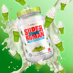 ALPHA LION Rainbow Cereal flavor close-up, inviting training recovery flavor