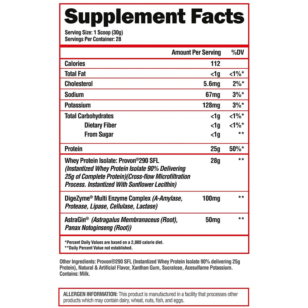 ALPHA LION Superhuman whey scoop, convenient daily protein dosing
