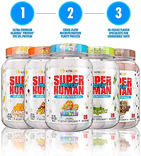 ALPHA LION serving-size image, 28 servings per container