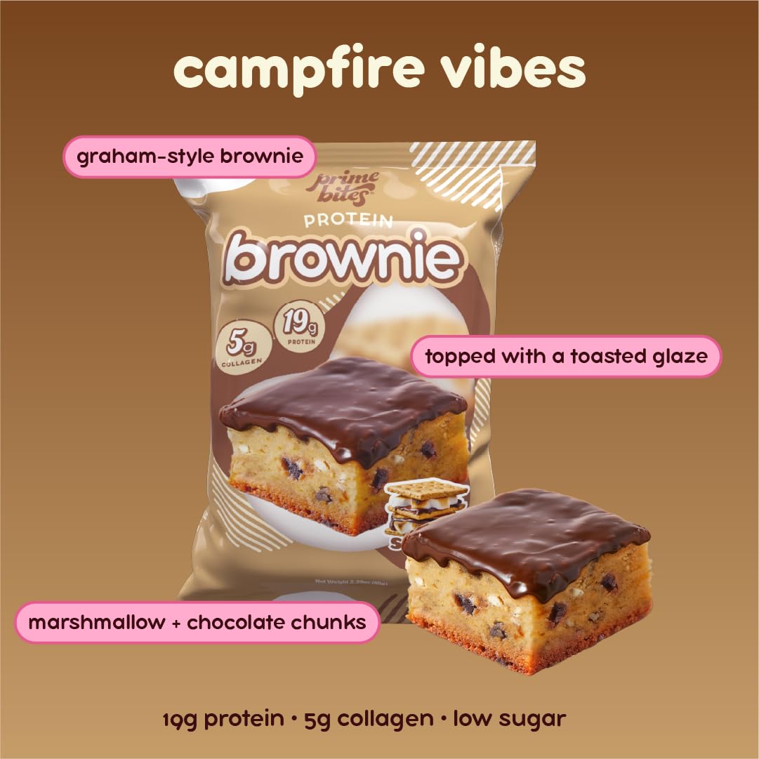 Alpha Prime Prime Bites Ingredients Closeup highlights whey protein and collagen fortification.