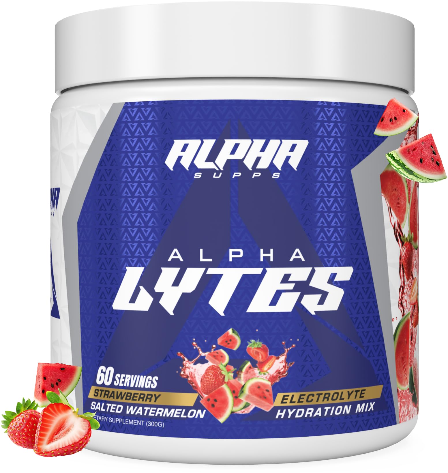 Alpha Supps Alpha Lytes bottle front showing sugar-free hydration