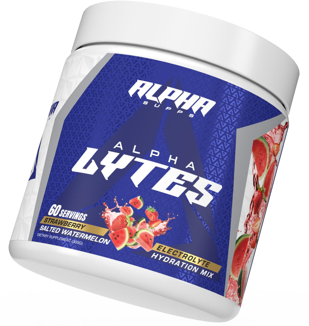 Alpha Lytes flavor visual emphasizing Salted Watermelon Strawberry taste