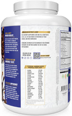 Alpha Supps ISO chocolate-peanut-butter-flavor powder ready to mix smoothly for a satisfying shake.