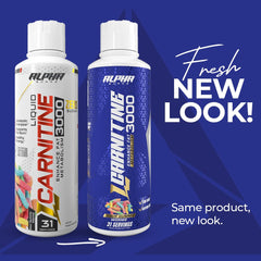 Alpha Supps L Carnitine Liquid 3000 dispensing dropper for precise servings