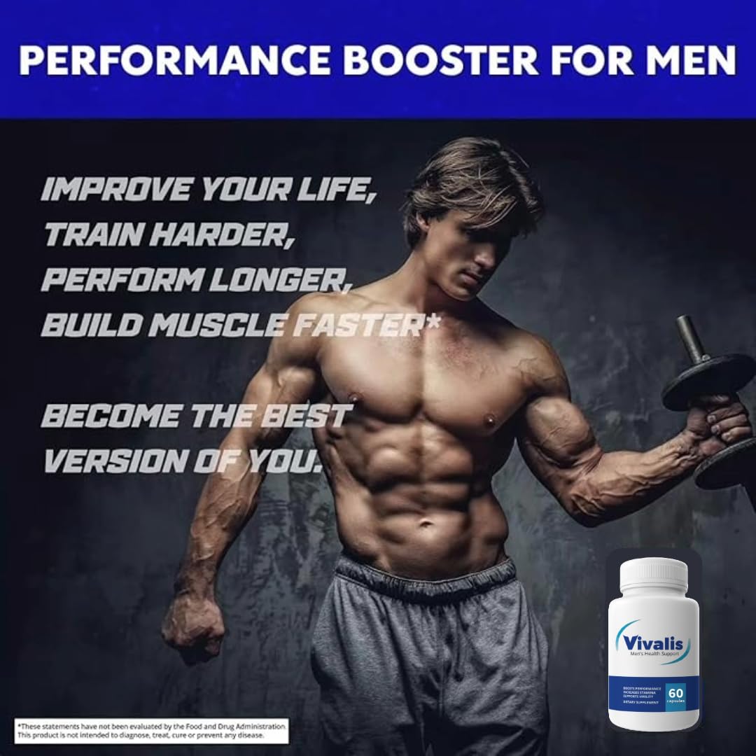 Alpha Force VIVALIS capsules-closeup shows easy daily dosing for active men
