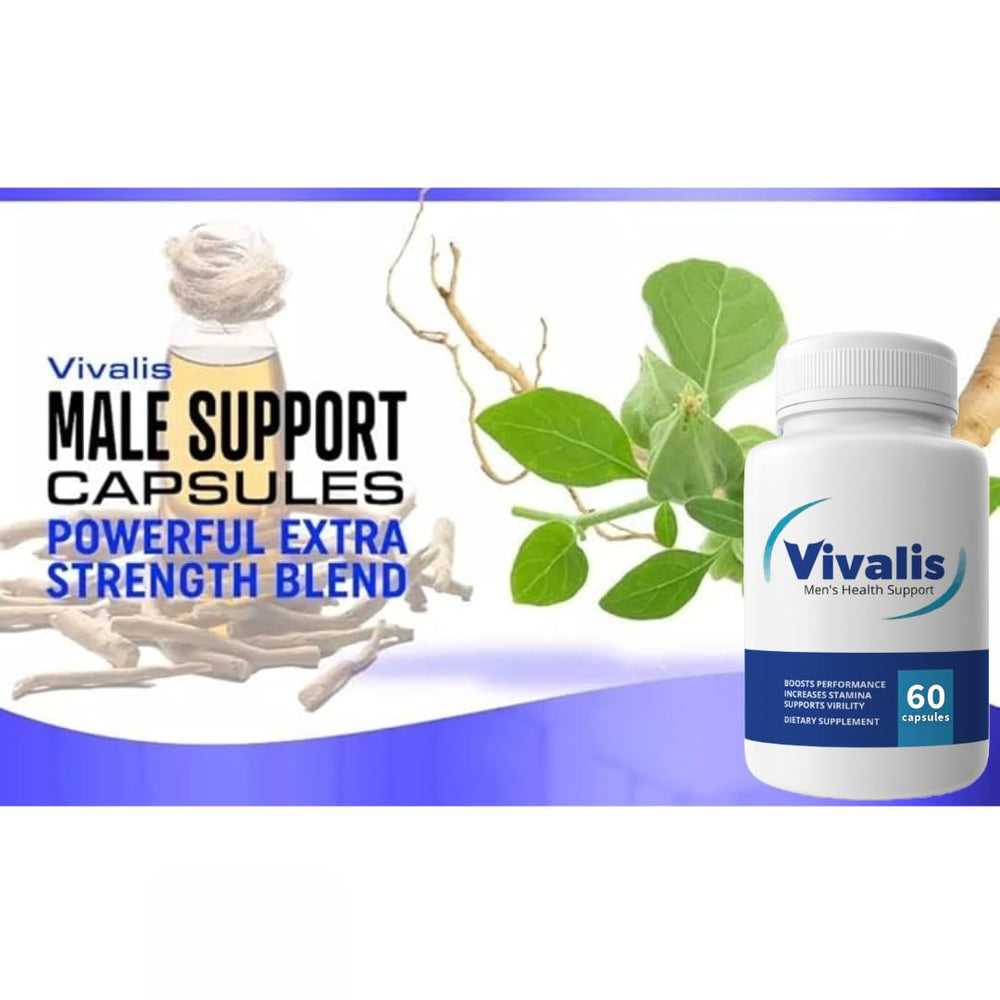 Alpha Force VIVALIS packaging-display highlights energy, balance, and long-term vitality
