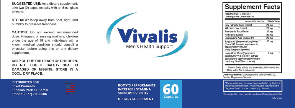 Alpha Force VIVALIS pills-in-hand suggests portable daily wellness support
