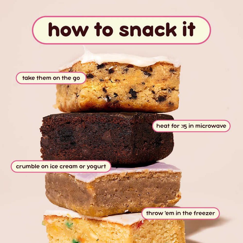 Alpha Prime Prime Bites Brownie nutrition panel highlights protein and collagen content