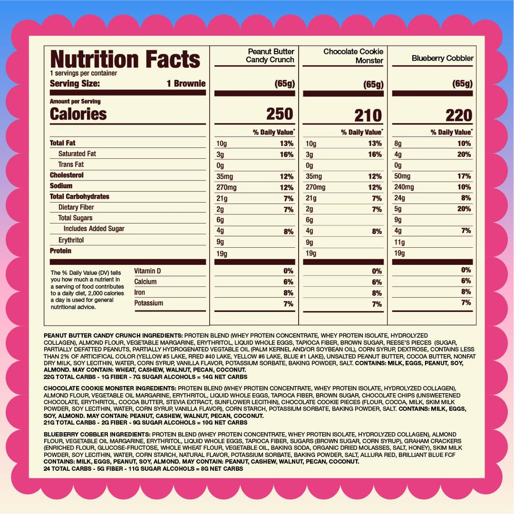 Alpha Prime Prime Bites Brownie USA-made production in clean facilities