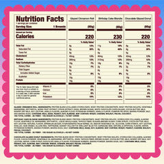 Alpha Prime Prime Bites Brownie variety flavors display appealing, low-sugar protein treats