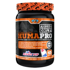 ALR Industries Humapro bottle showing lean-muscle support through efficient amino acids