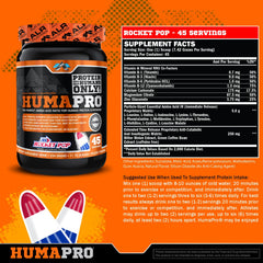 Humapro serving scoop demonstrating precise amino acid delivery for recovery