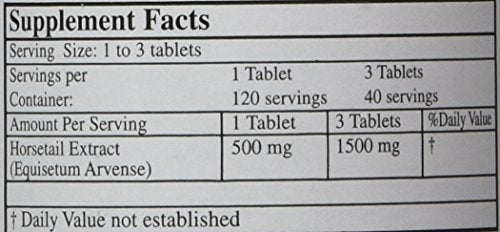 Alta Health Silica bottle label highlights blend with bioflavonoids for skin and joints