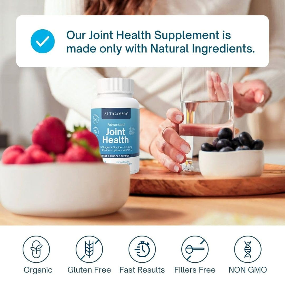 ALTAGAMMA Senior Joint Care scene suggests everyday comfort.