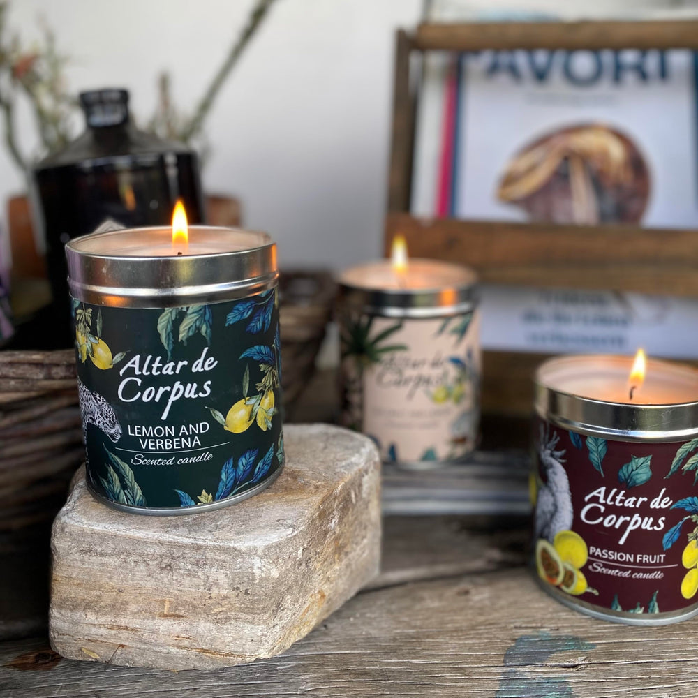 Altar de Corpus scent creates welcoming spaces for gatherings.