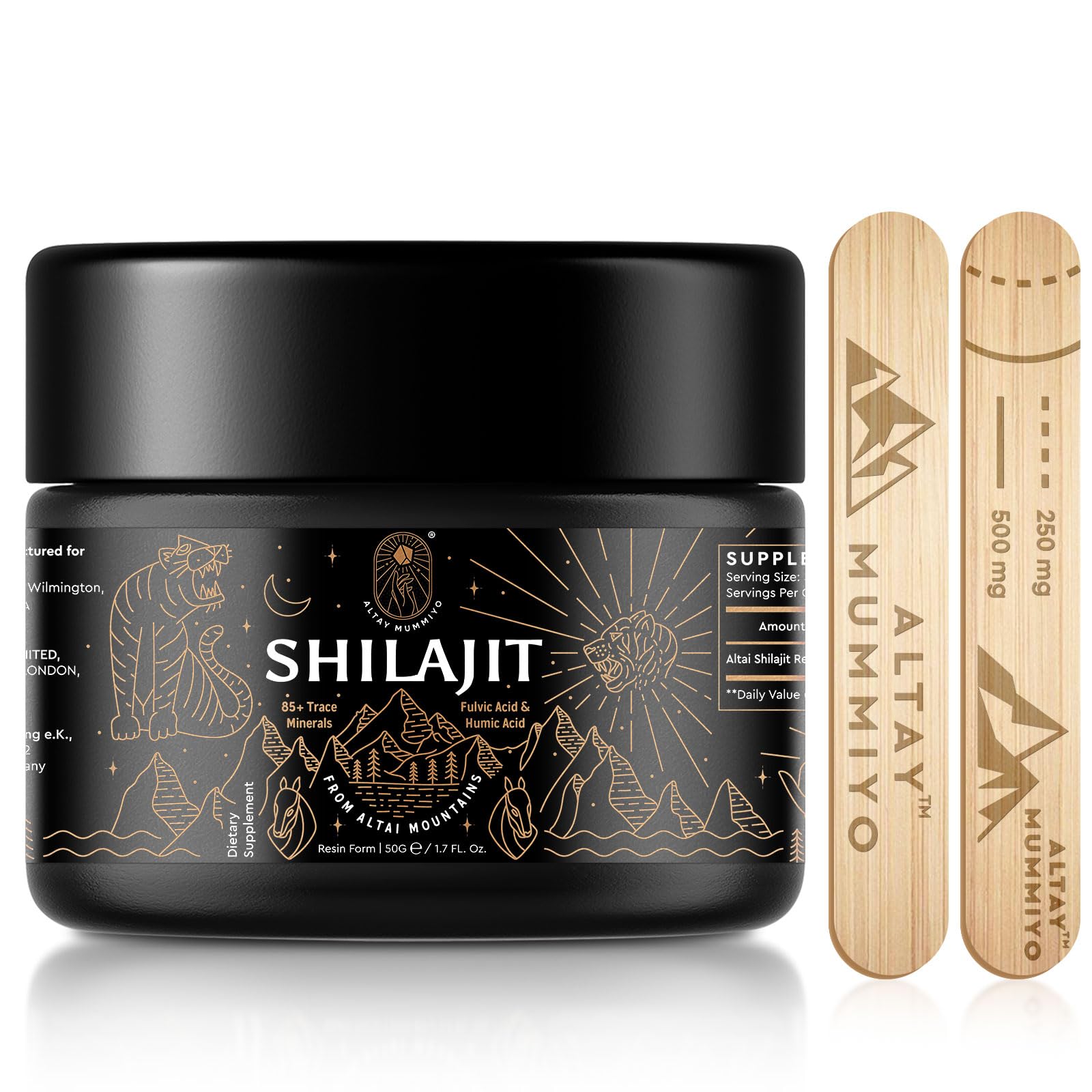 ALTAY MUMMIYO Shilajit can mix with beverages or foods