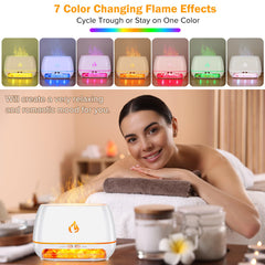 Altoance diffuser flame light creates cozy ambience without heat