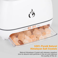 Altoance Himalayan salt rock diffuser adds natural air purification vibes