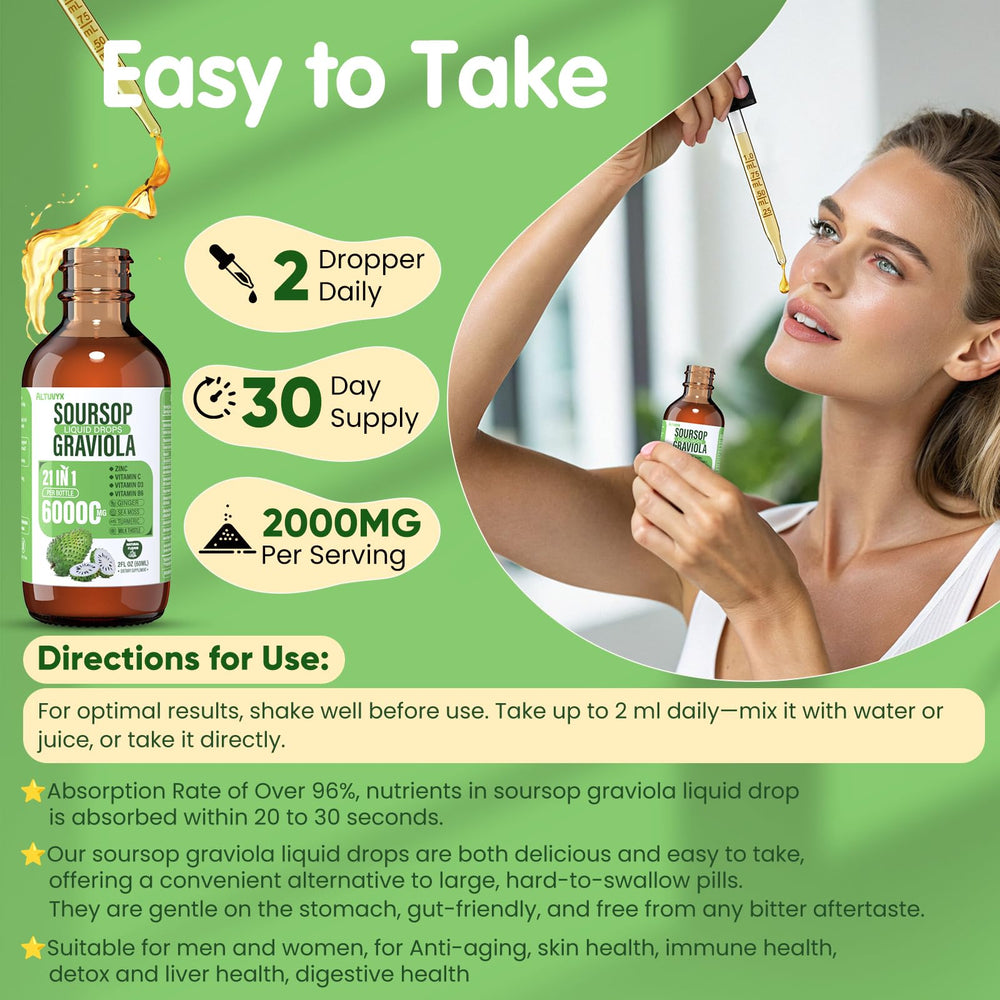 Altuvyx 21 in 1 drops for daily routine with natural flavor.